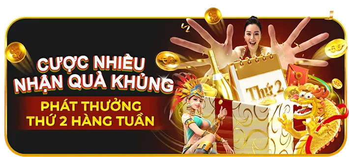 Thưởng nạp tiền SV288 mỗi ngày